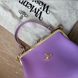 Vivienne Westwood Purple Mini Bag (brand new never used)